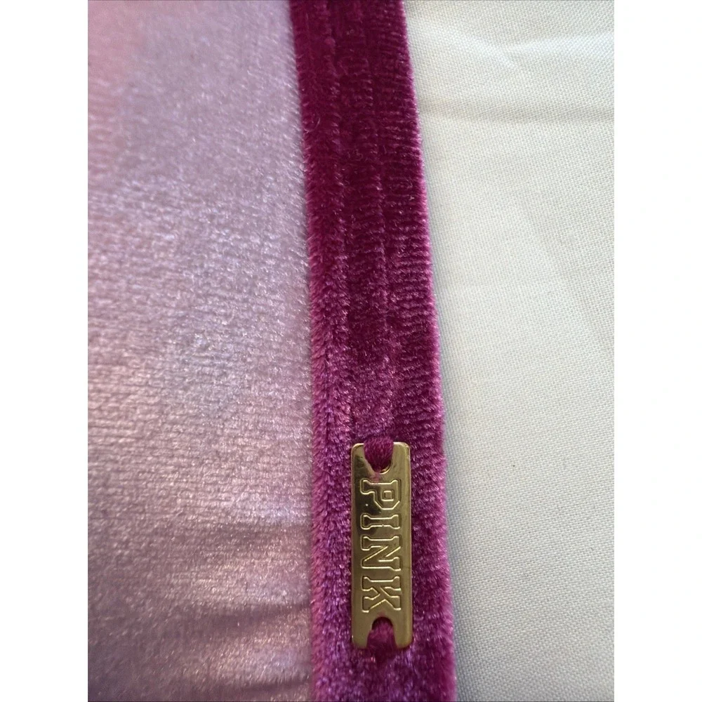 Victoria Secret PINK Swim Bikini Top SZ XS Velvet Sexy‎ Pink Triangle Push Up